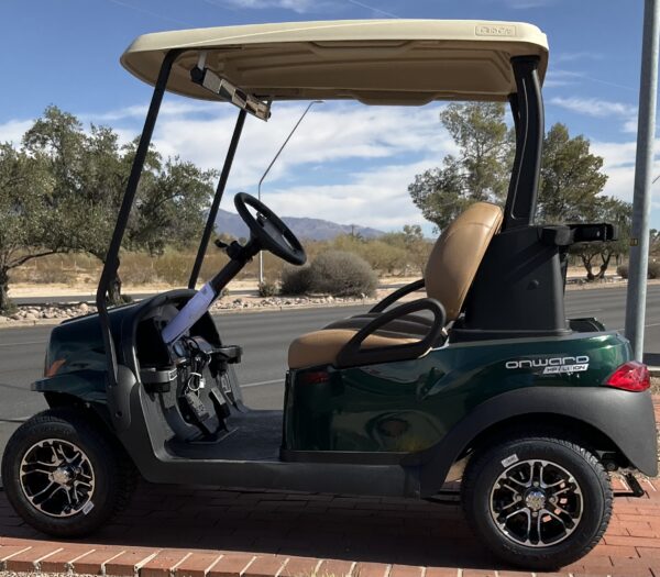 2025 CLUB CAR ONWARD LITHIUM – JADE GREEN METALLIC - Image 2