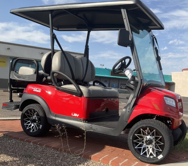 2026 Club Car LSV 4 Passenger Red - Image 4