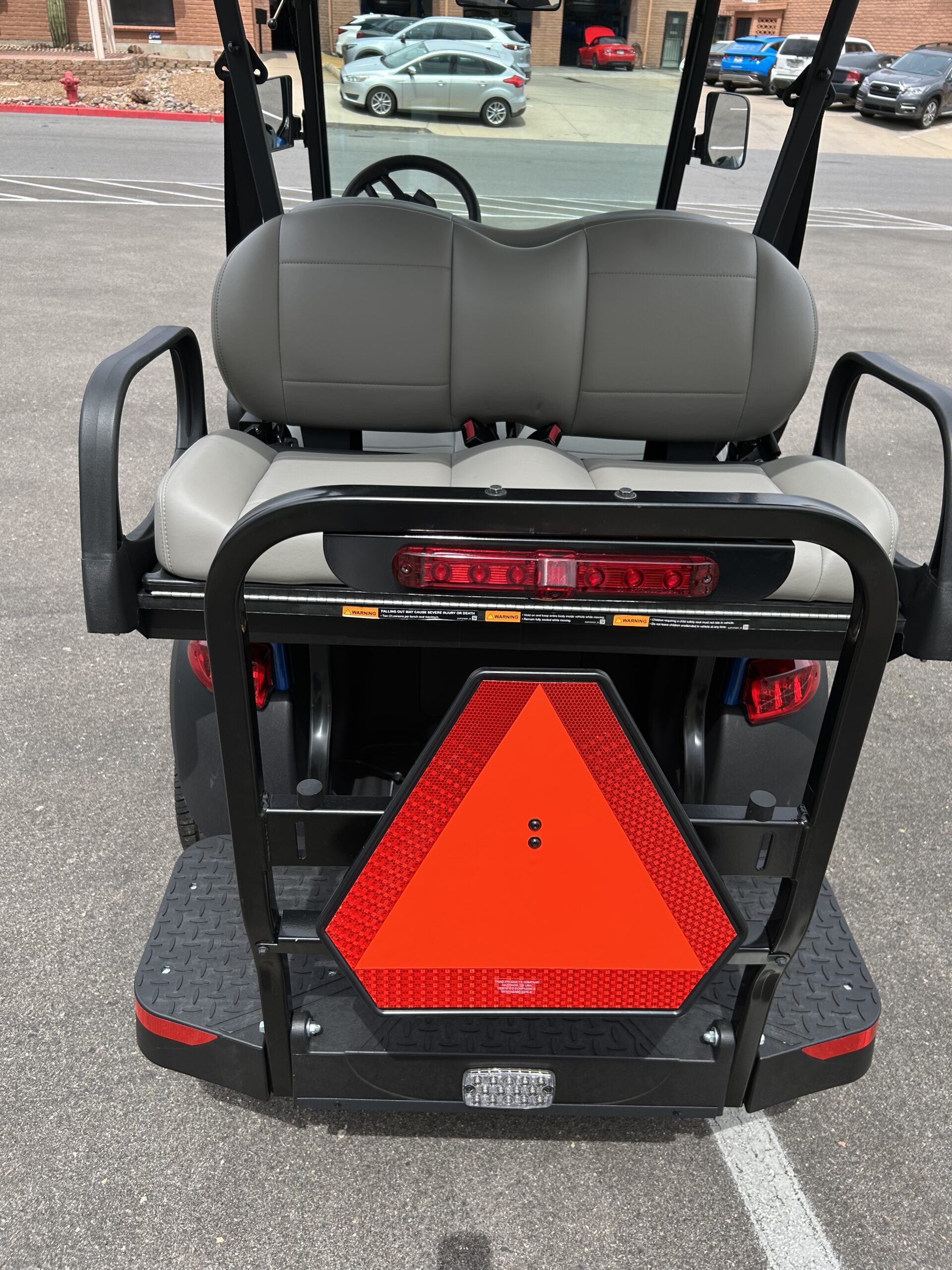 2026 Club Car Onward LSV – Electric Blue -  4 Passenger - Image 3